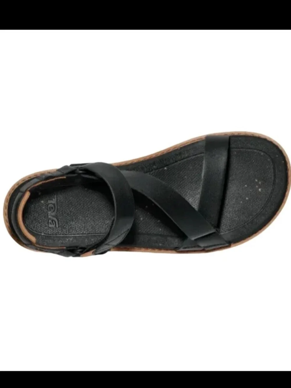 Teva Womens Madera Wedge Sandal Size 8.5 Black Platform